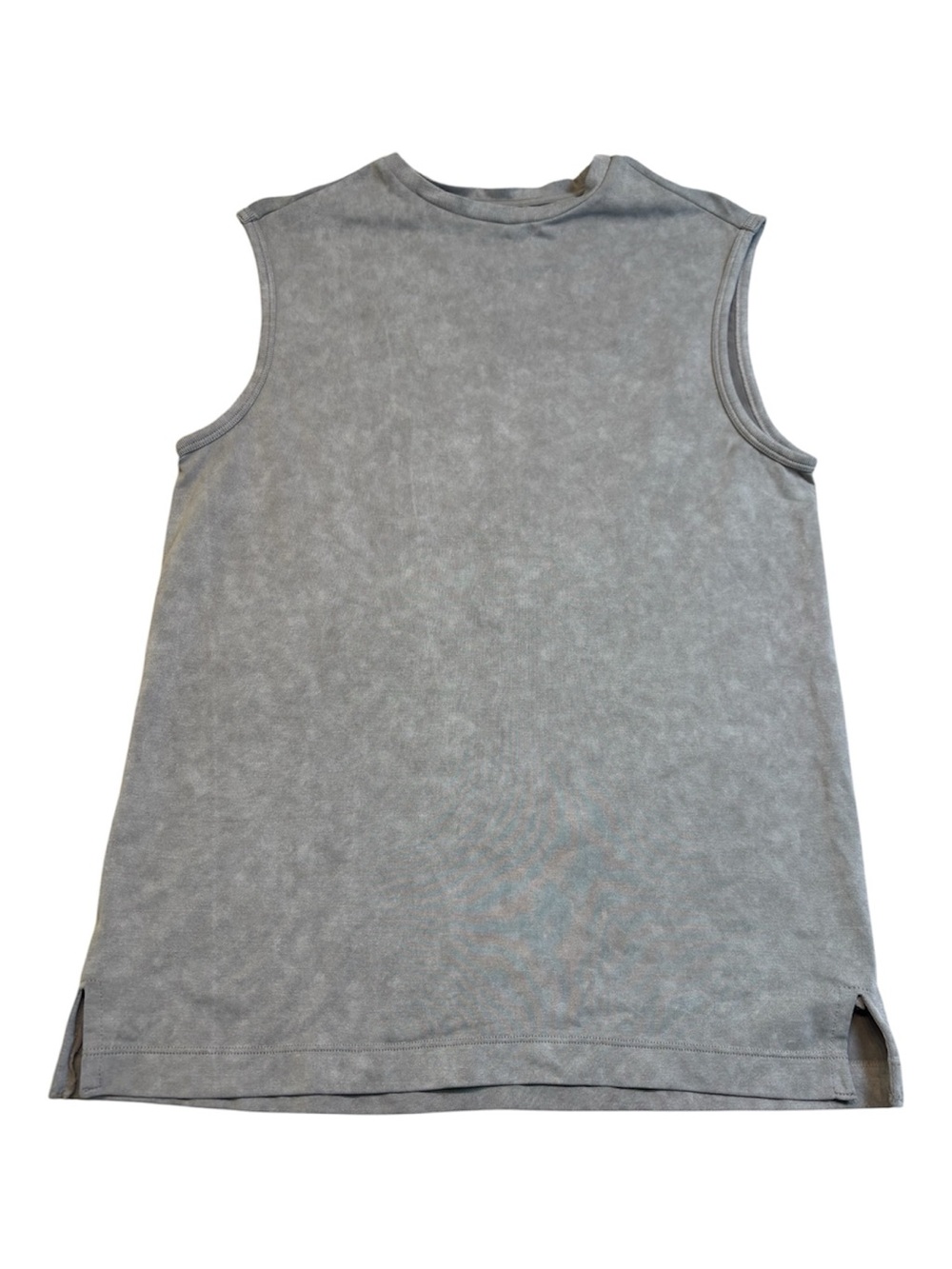 Harmony Balance Acid Wash Muscle Tank Top Grey Sleeveless Tee Women’s XS EUC